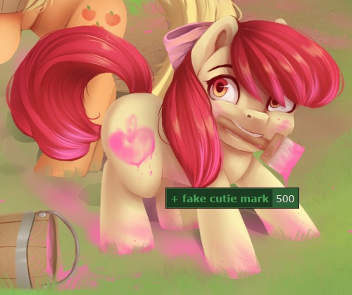 fake cutie mark